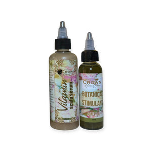 Scalp bundle- Vita scalp serum+ botanical stimulant scalp oil